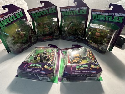 Teenage Mutant Ninja Turtles 2012 Reissue Set of 6 Nickelodeon Action Figures 