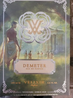 Velixir Parfums Demeter Eau de Parfum Spray, Regular Size 3.4 fl oz