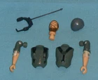 vintage G.I. GI JOE gijoe 1982 BREAKER BODY PARTS +HELMET LOT head arms FREESHIP
