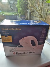 Russell Hobbs Food Collection Electric Hand Mixer 6 Speed 125W 14451 White 