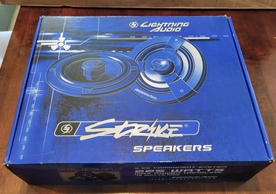 Rare Old School Lightning Audio NEO Component Car Stereo Speakers Crossover