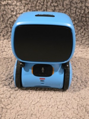 Contixo R1 Learning Robot Smart Voice Touch Controlled Robot Blue New Open Box!