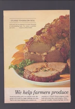 1972 Print Ad Tylan Elanco Products Eli Lilly Indianapolis IN Delicious Pork