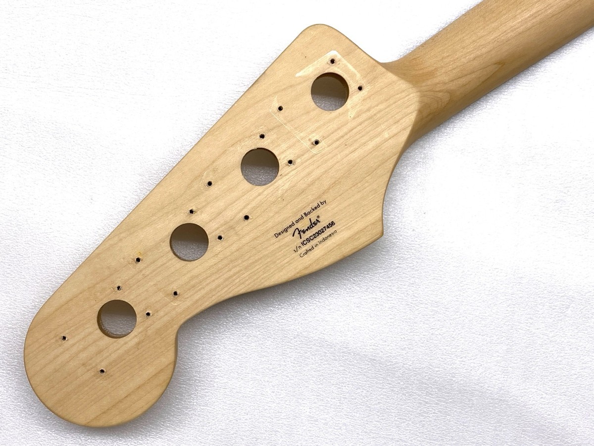 Genuine Fender Squier JAZZ J BASS NECK Maple / Indian Laurel