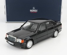 NOREV 1984 Mercedes Benz 190 E 2.3 16V Black 1:18*Brand New! NICE! LAST ONE!!