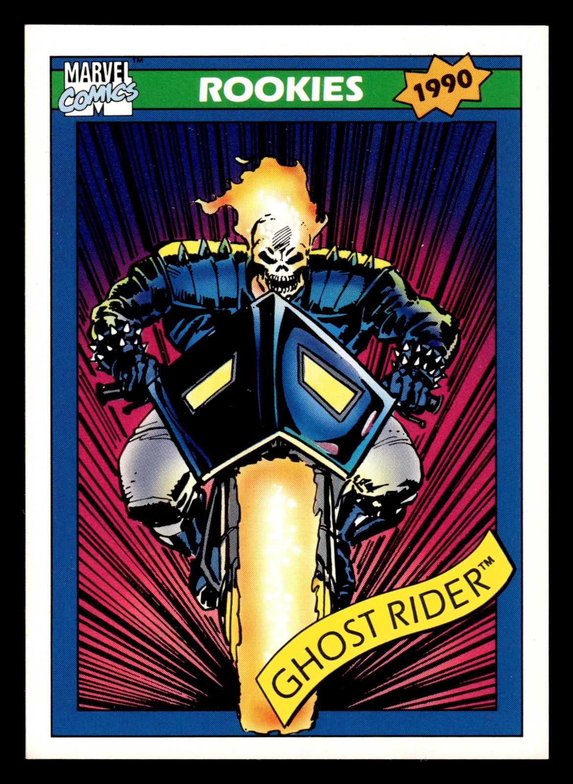 Ghost Rider 1990 Impel Marvel Universe #82