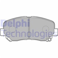 Delphi BremsbelÄGe Satz Vorderachse Passend FÜR Mazda CX-5 | LP2481
