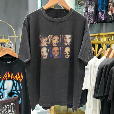 2001 Tomb Raider Lara Croft - Aged T-Shirt Black L