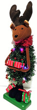 18 Reindeer - Light Up Christmas Figure - Battery/LED Lights - Holiday Style