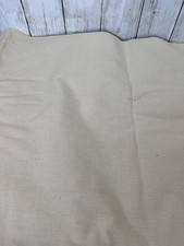 Muslin Cotton Fabric 10 yards 36" Wide Vintage Heavyweight Unbranded Beige Ivory