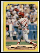 Kurt Stillwell 1987 Classic Update Yellow/Green Backs #142 Cincinnati Reds