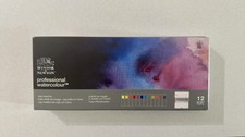 WINSOR  NEWTON Professional Watercolour Set Tube Travel Tin - 12x5ml