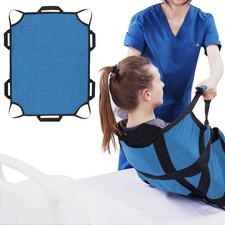 Positioning Bed Pad with Handles 50"x40" Draw for Hospital Bed Patients Movin...