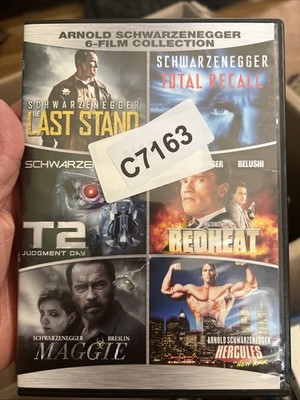 Arnold Schwarzenegger 6-Film Collection [DVD] Total Recall, Hercules In New York