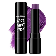 BADCOLOR Dark Purple Face Body Paint Stick, Sweatproof Eye Black 