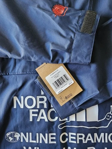 NWT Online Ceramics x The North Face Parka Men's XS Windbreaker Shell Jacket image 3