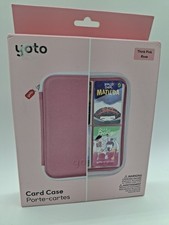 Yoto Think Pink Rose Card Case. Brand New And Sealed.