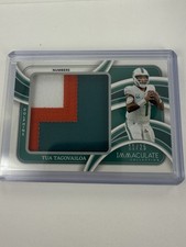 2024 Immaculate Collection Tua Tagovailoa Numbers Patch /25 Dolphins