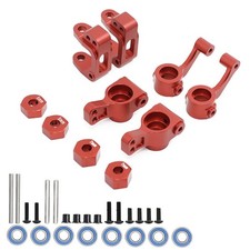 For 1/10 ECX 2WD Ruckus,Axe, Brutus,AMP MT RC Car Steering Caster Block Rear Hub