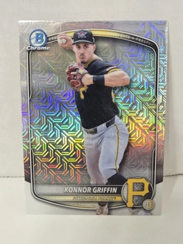 New Listing2025 Bowman Draft - Chrome Konnor Griffin #BDC-102 Mojo Refractor (RC)