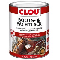 Clou Yachtlack Bootslack Klarlack Holzlack Holzschutz GläNzend Farblos 2,5 L