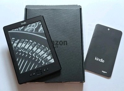 Amazon Kindle 4 Generation Originalverpackung Reader 6 Zoll 4GB Refurbished Top