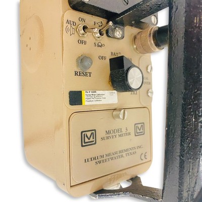 Ludlum Model 3 Survey Meter with 44-3 Gamma Scintillation Probe | eBay