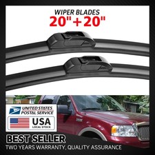 20" & 20" For 1999-2007 Ford F-150 F-350 Front Wiper Blades Windshield (2 PACK)