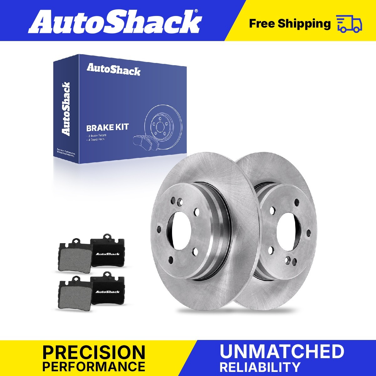 Rear Brake Rotors Ceramic Pads for Mercedes CLK350 C230 C280 SLK350 SLK300