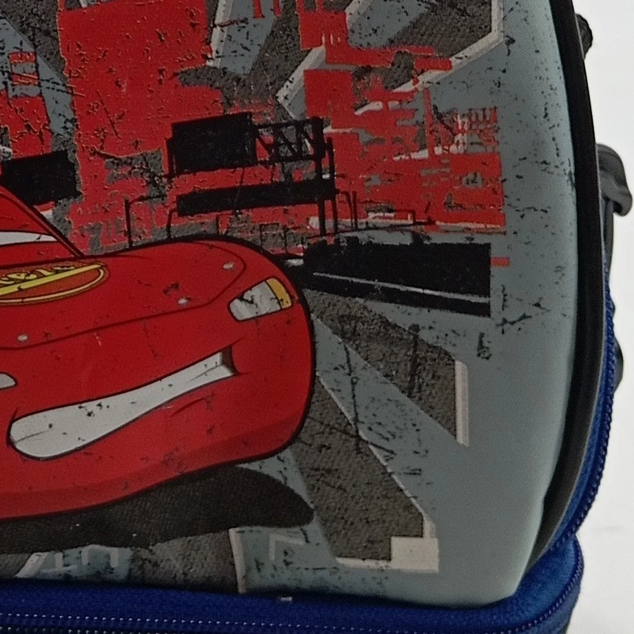 Disney Pixar Sac à Dos Enfant Bleu Cars Logo-Print - Photo 3/4