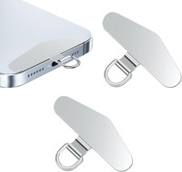 Handykette Pads 2 StüCk Edelstahl Multifunktionales Halteband FüR Smartphones