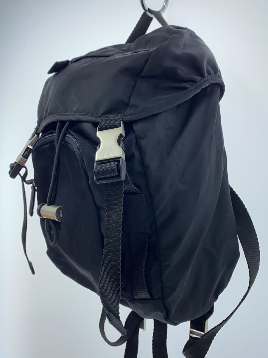 PRADA Backpack Nylon BLK Solid - image 2
