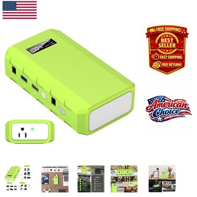 Portable Power Source with 24000mAh Capacity - Ideal for Camping