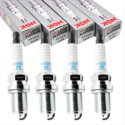 4x NGK 6458 Platinum ZÜNDKERZEE PFR6Q Für Audi 1.8T 2.7T VW 1.8T 20V Seat Skoda