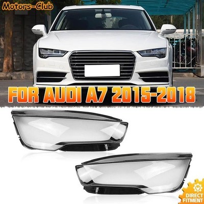 Für Audi A7 2015 2016 2017 2018 Scheinwerferglas Abdeckung Lampenschirm Klar