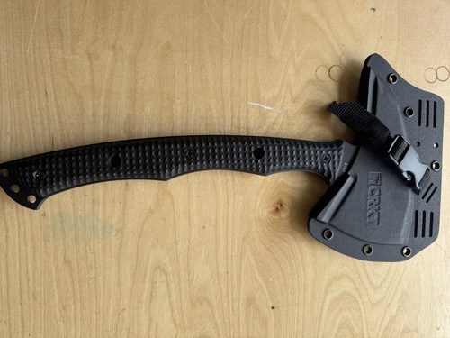 CRKT kangee tomahawk, Mint Condition, Factory Scabbard, Rare! Discontinued!