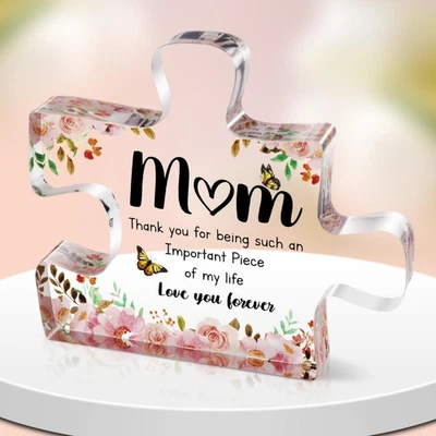 Gifts for Mom, Mother Birthday Gifts from Daughter Son, Mom Gifts - Decorative A - Image 1 of 4