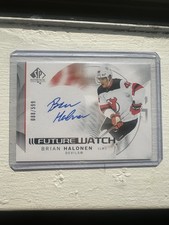 2024-25 UD SP Authentic Brian Halonen Future Watch Auto Horizontal /599