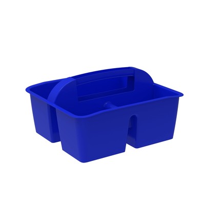 Modern-Series Small Caddy   Multipurpose Classroom Organizer with Handle, Blu...