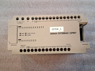 OMRON CPM2A-20CDR-A CONTROLLER PLC MODULE 12 DC INPUTS 8 OUTPUTS