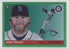 2020 Topps Archives 1955 Topps Green Foil 5/15 Jake Fraley #85 l5e