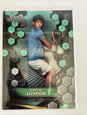 Kaichi uchida 2024 Topps Graphite Tennis Aqua Refractor 040/199