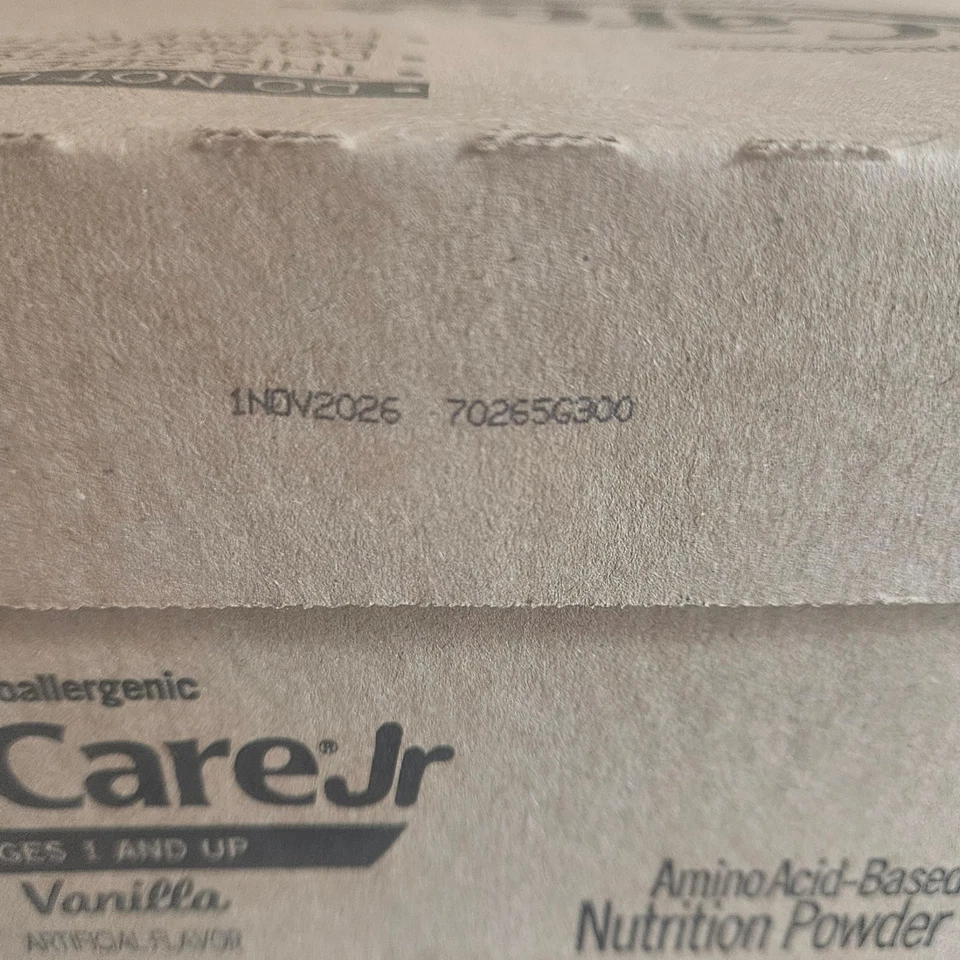 EleCare Jr Vainilla Original Formula 6Can Case 14.1oz Aminoácido Polvo Exp 11/26 Foto 3 de 4