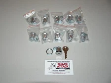 VENDSTAR 3000 (10) #157 TOP LID LOCKS & (4) KEYS - New / Free Ship!