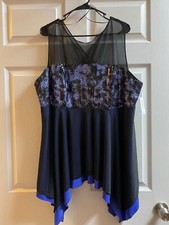 Roz &Ali Old Navy Chaps JMS Lot of 6 Tunic Tee Shirts XXL XXXL 3XL 2XL