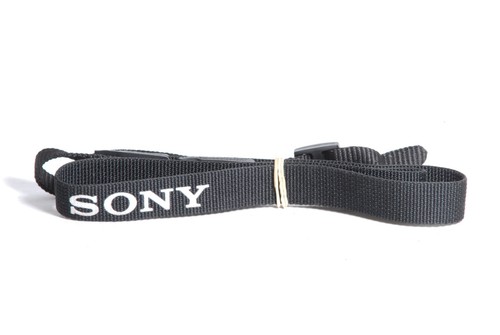 NEW Sony Black / White 3/4" Camera Neck Strap w/ 7/16" Ends - Picture 5 of 8