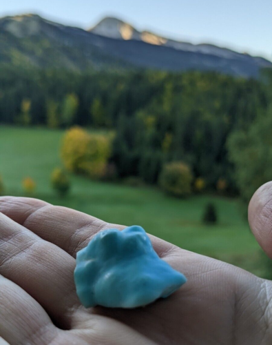 Minéraux, Hemimorphite, bleu turquoise - Imagen 1 de 12