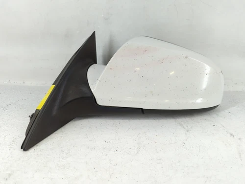 2008-2012 Chevrolet Malibu Driver Left Side View Power Door Mirror White XBJOP