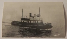 Steamship Steamer ARAGO real photo postcard RPPC