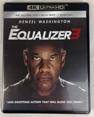 The Equalizer 3 (4K/Blu-ray+digital, 2023) Used Excellent condition Discs